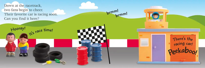 Pop-Up Peekaboo! Things That Go US - Board book