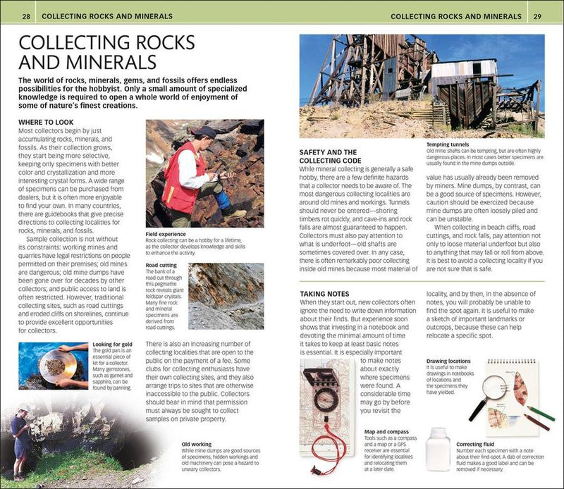 Nature Guide: Rocks and Minerals US - Book