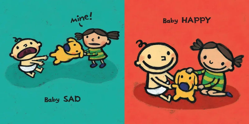 Baby Happy Baby Sad US - Board book