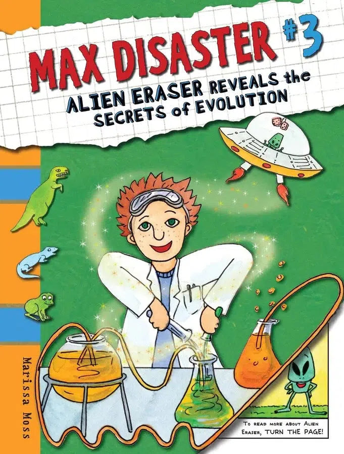 Max Disaster #3: Alien Eraser Reveals the Secrets of Evolution-Children’s / Teenage fiction: Family and home stories-買書書 BuyBookBook