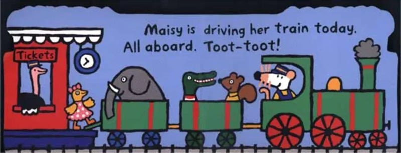 Maisy's Train US - Board book