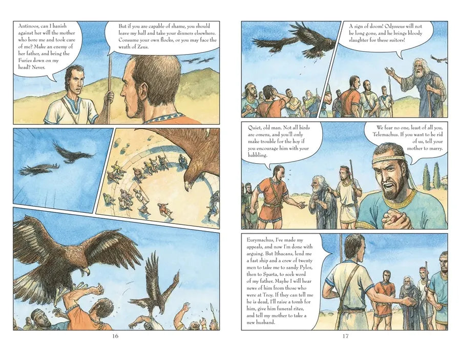 The Odyssey: A Graphic Novel US - Hardback