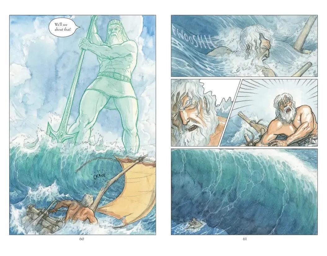 The Odyssey: A Graphic Novel US - Hardback
