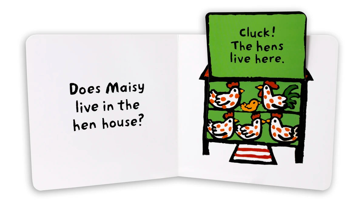 Where Does Maisy Live? US - Board book