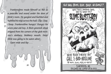 Stink and the Attack of the Slime Mold US - Hardback