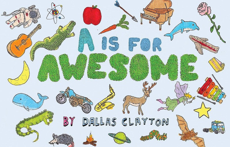 A Is for Awesome-Children’s / Teenage fiction: General and modern fiction-買書書 BuyBookBook