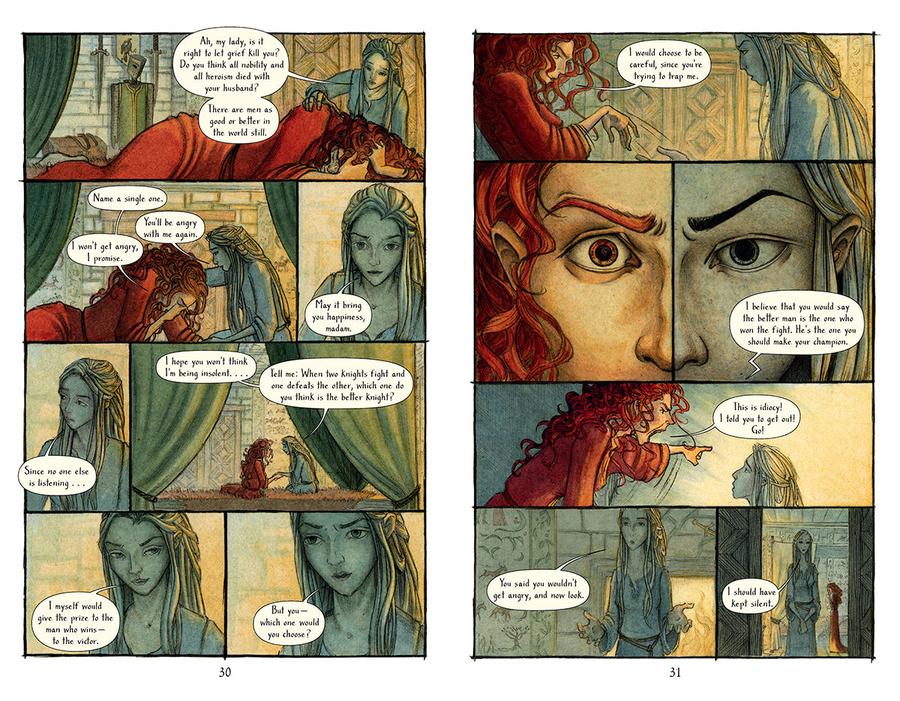 Yvain: The Knight of the Lion US - Hardback