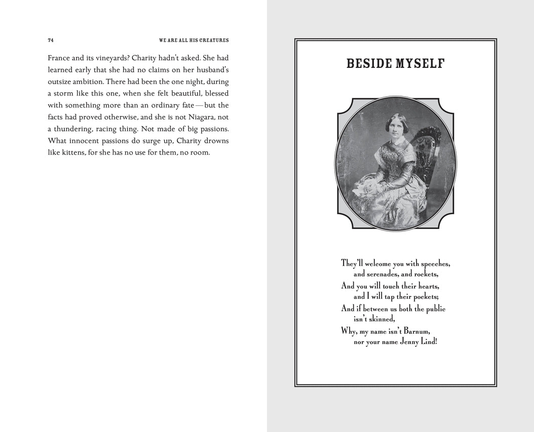 We Are All His Creatures: Tales of P. T. Barnum, the Greatest Showman US - Hardback