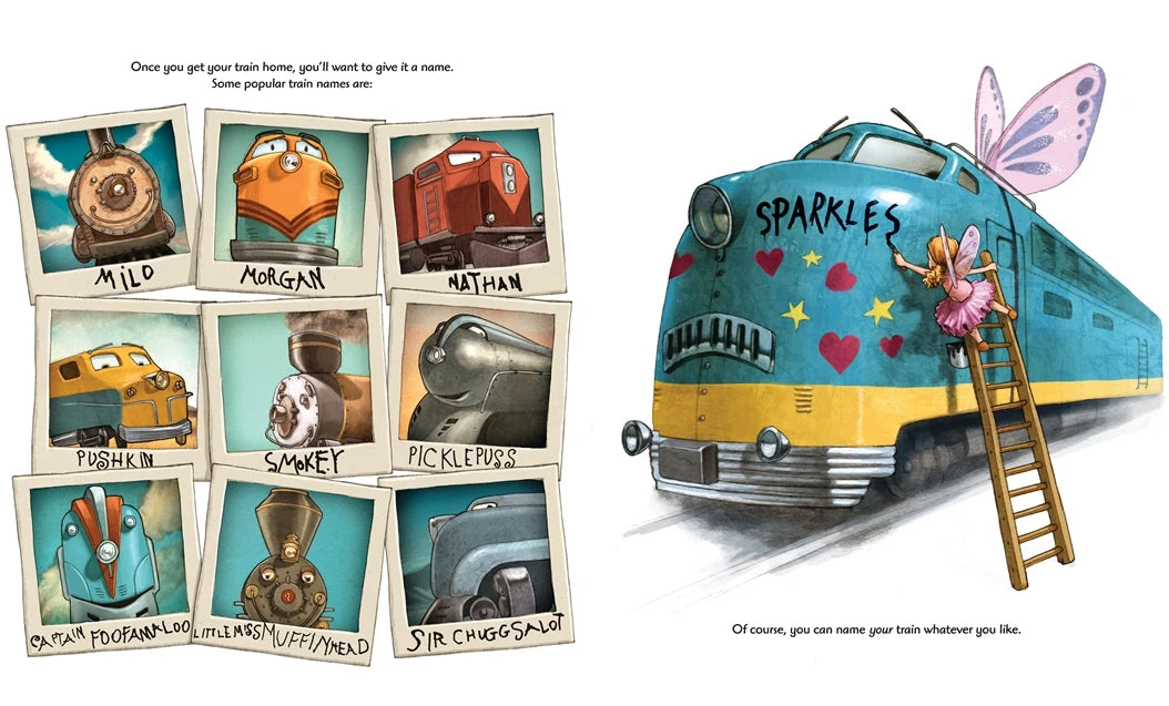How to Train a Train US - Hardback