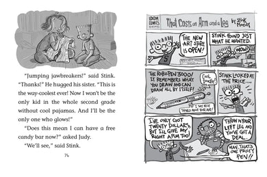 Stink and the Incredible Super-Galactic Jawbreaker US - Hardback