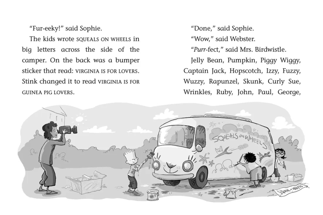 Stink and the Great Guinea Pig Express US - Hardback