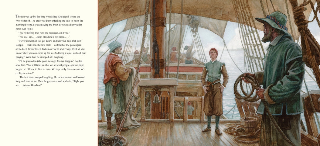 The Boy Who Fell Off the Mayflower, or John Howland's Good Fortune US - Hardback