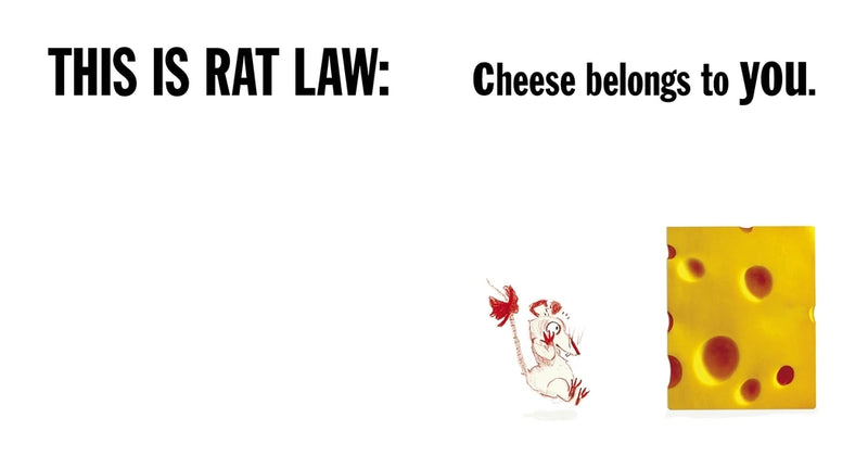 Cheese Belongs to You! US - Hardback