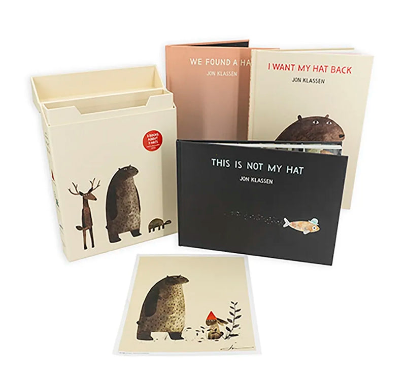 Jon Klassen's Hat Box US - Multiple-component retail product, boxed