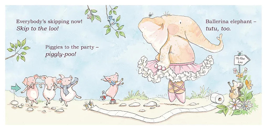 Skip to the Loo, My Darling! A Potty Book US - Hardback