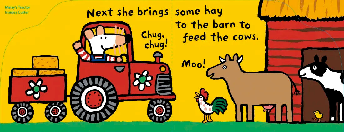 Maisy's Tractor US - Board book