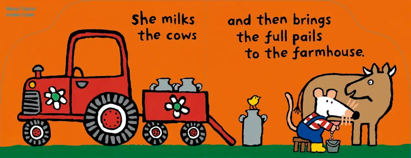 Maisy's Tractor US - Board book