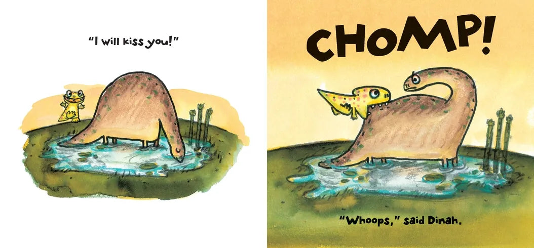 Dinosaur Kisses US - Board book