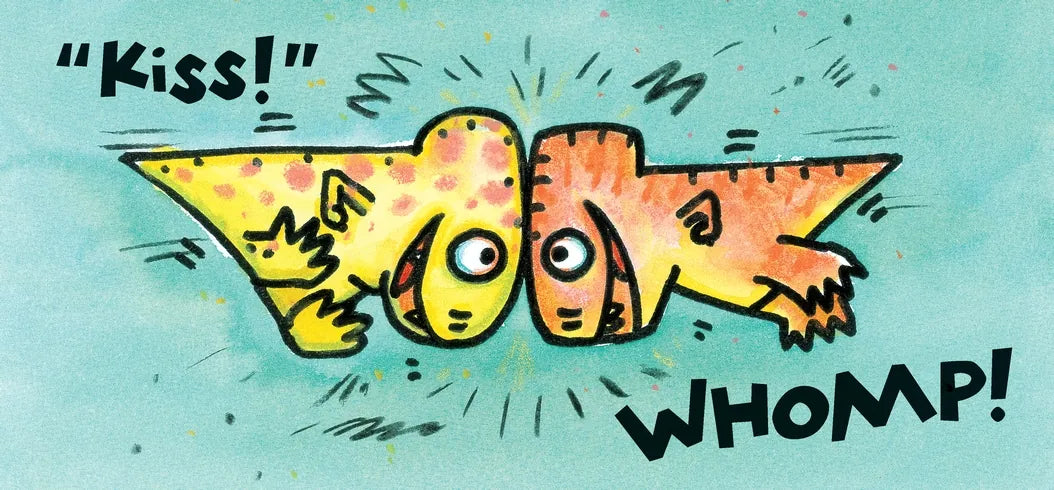 Dinosaur Kisses US - Board book