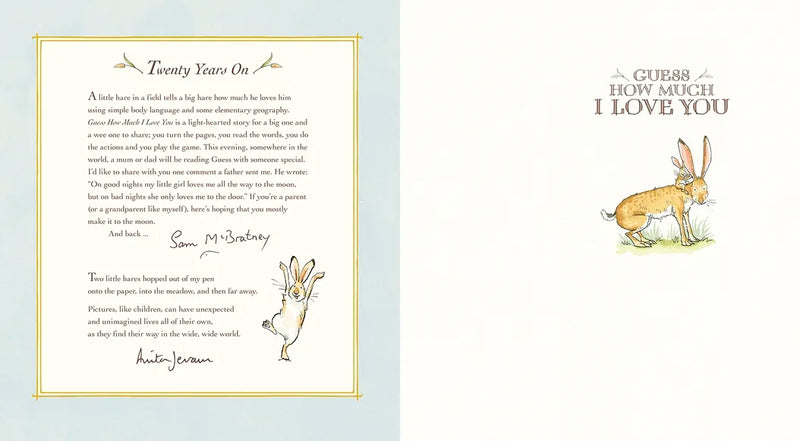 Guess How Much I Love You US - Hardback