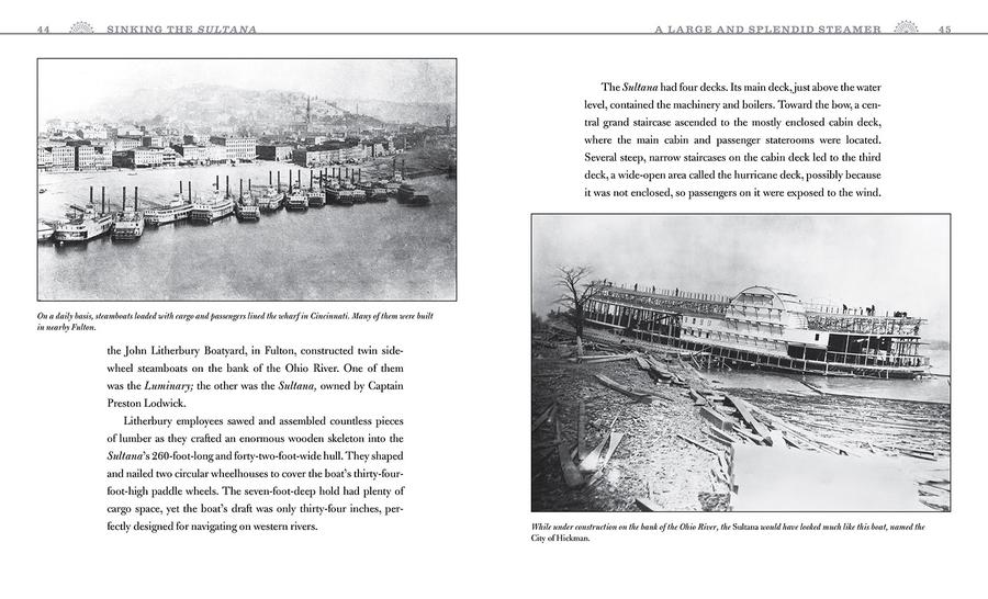 Sinking the Sultana US - Hardback
