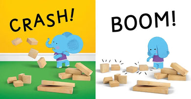 CRASH! BOOM! A Math Tale US - Hardback