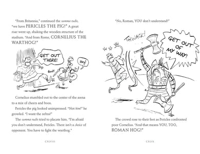 Julius Zebra: Battle with the Britons! US - Hardback