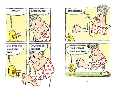 Chick and Brain: Smell My Foot! US - Hardback