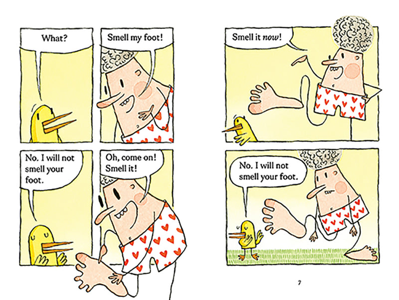 Chick and Brain: Smell My Foot! US - Hardback