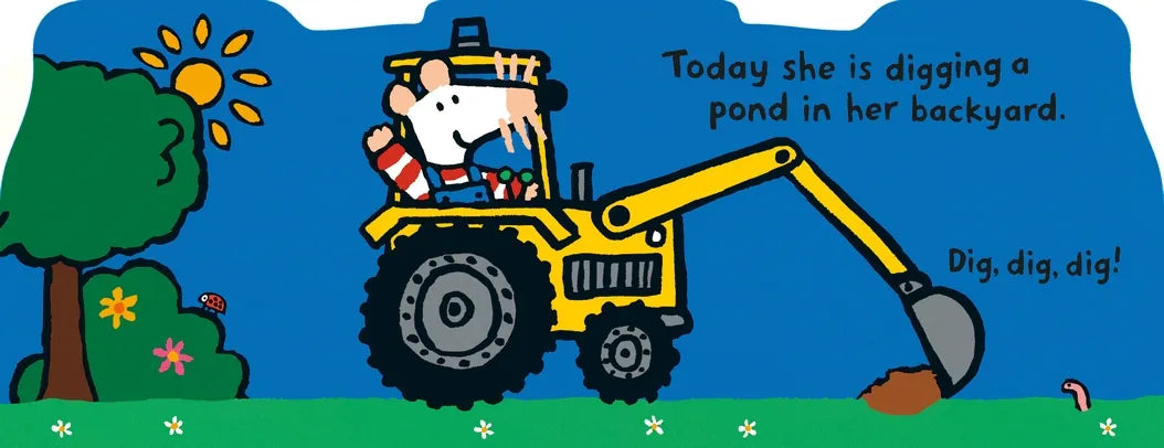 Maisy's Digger US - Board book