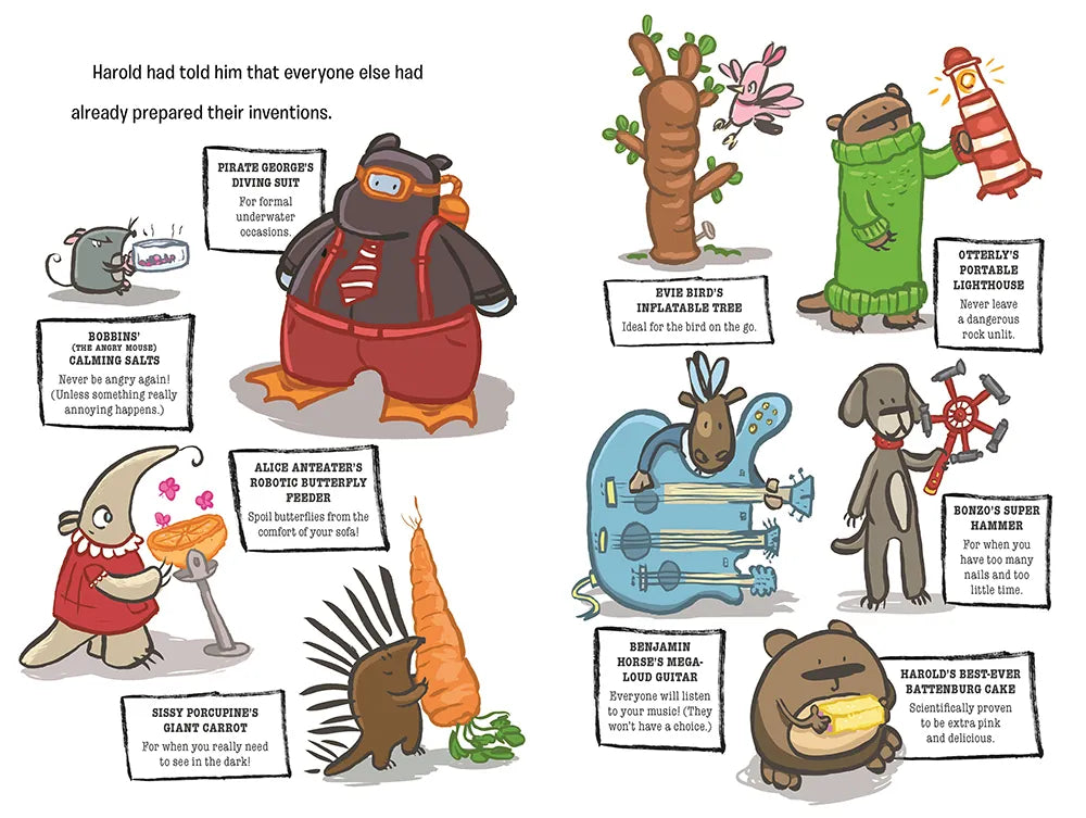 Pigsticks and Harold Lost in Time! US - Hardback