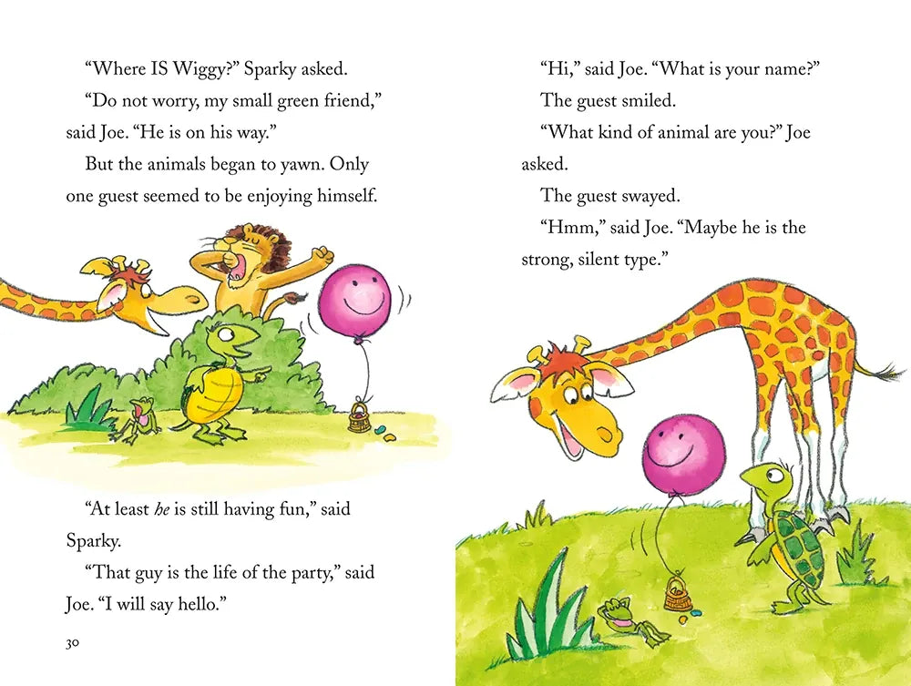 Joe and Sparky, Party Animals! US - Hardback