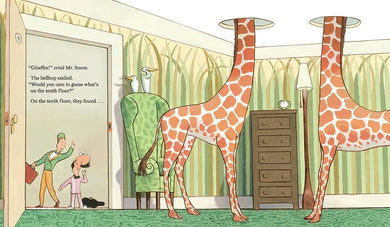 There's a Dinosaur on the 13th Floor US - Hardback