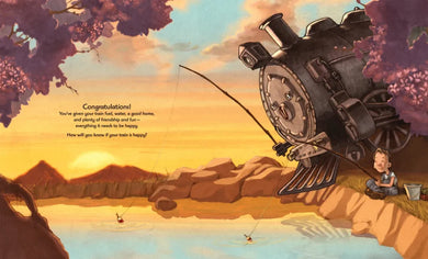 How to Train a Train US - Board book