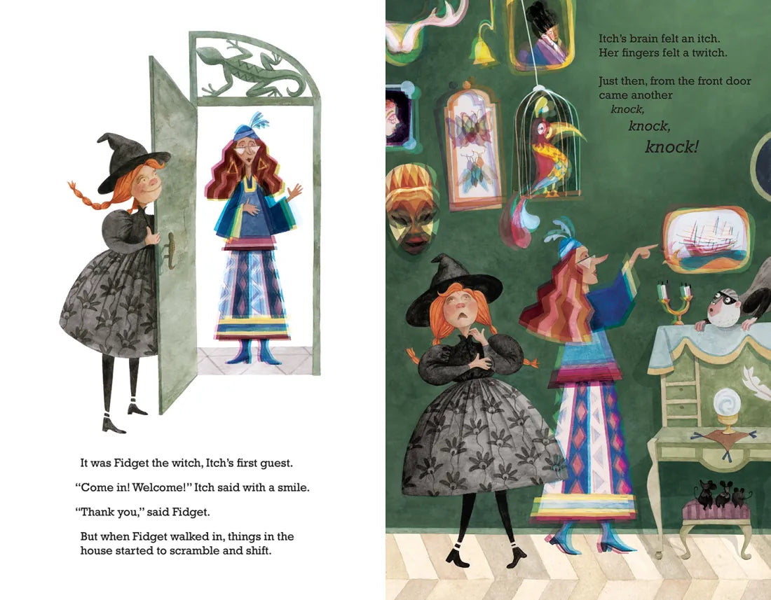 Twitchy Witchy Itch US - Hardback