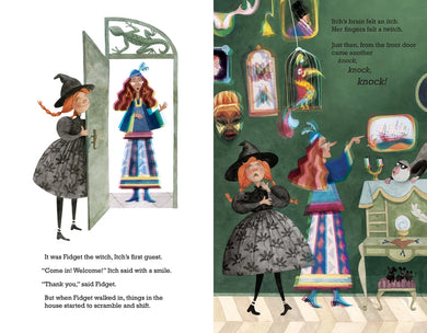 Twitchy Witchy Itch US - Hardback