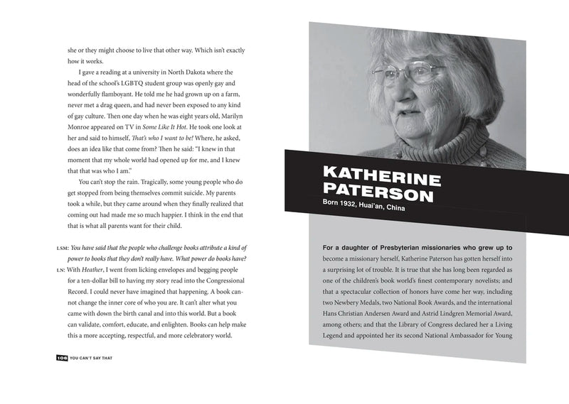 You Can't Say That! US - Hardback