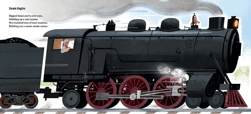 Clackety Track: Poems about Trains US - Hardback