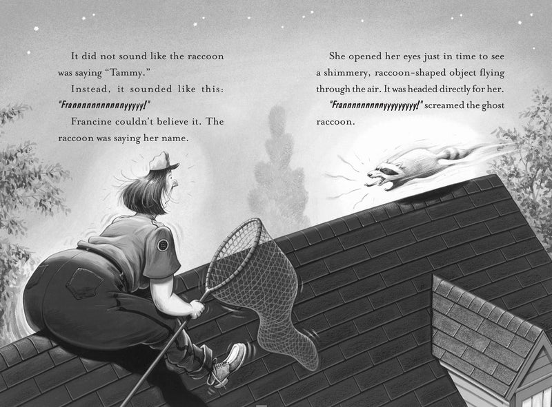 Francine Poulet Meets the Ghost Raccoon US - Paperback / softback