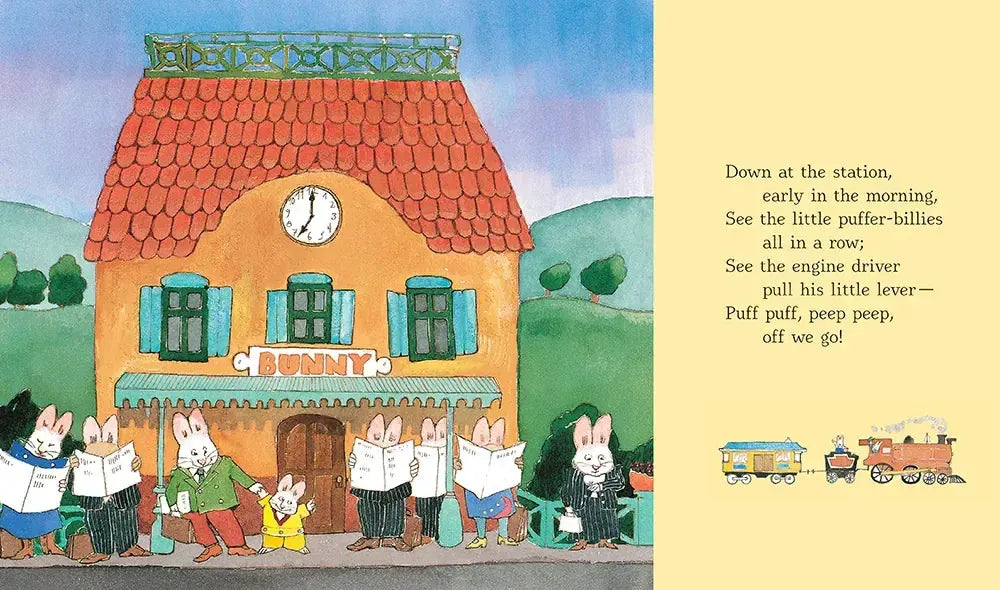On the Go with Mother Goose US - Board book