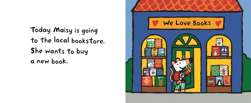 Maisy Goes to the Local Bookstore US - Hardback