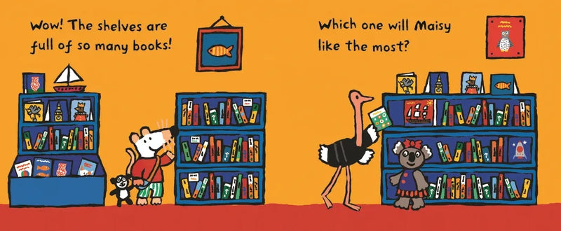 Maisy Goes to the Local Bookstore US - Hardback