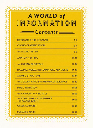 A World of Information US - Hardback