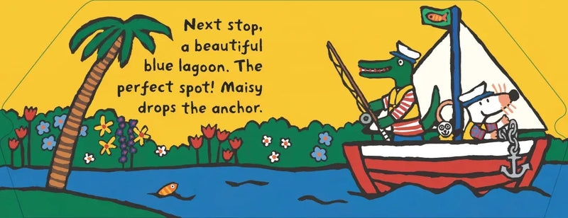 Maisy's Sailboat US - Board book