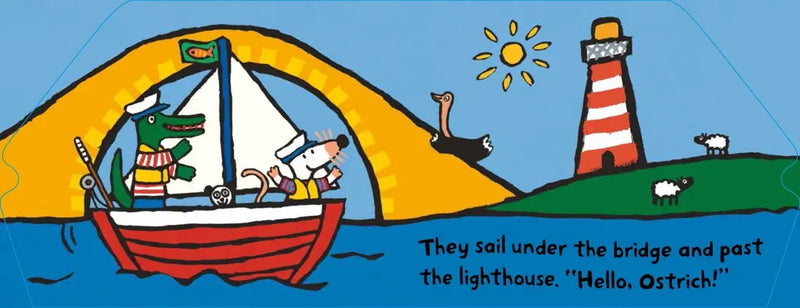 Maisy's Sailboat US - Board book
