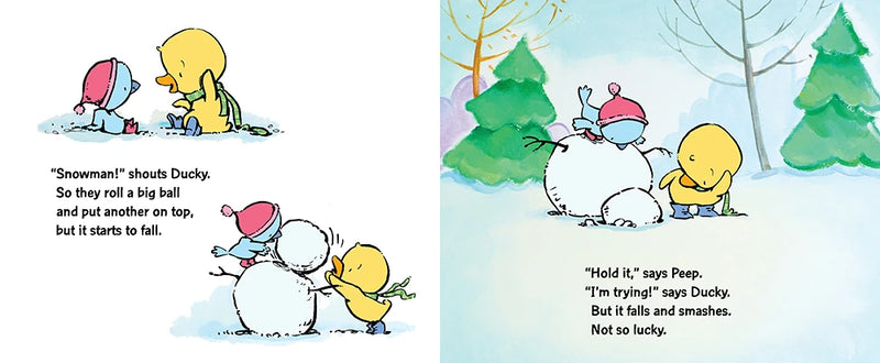 Peep and Ducky It's Snowing! US - Hardback
