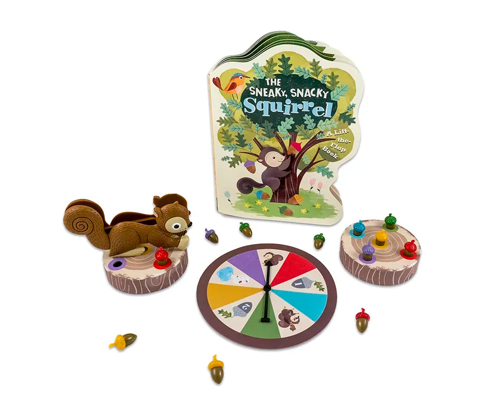 The Sneaky, Snacky Squirrel US - Board book