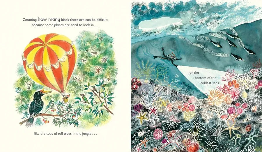 Many: The Diversity of Life on Earth US - Hardback
