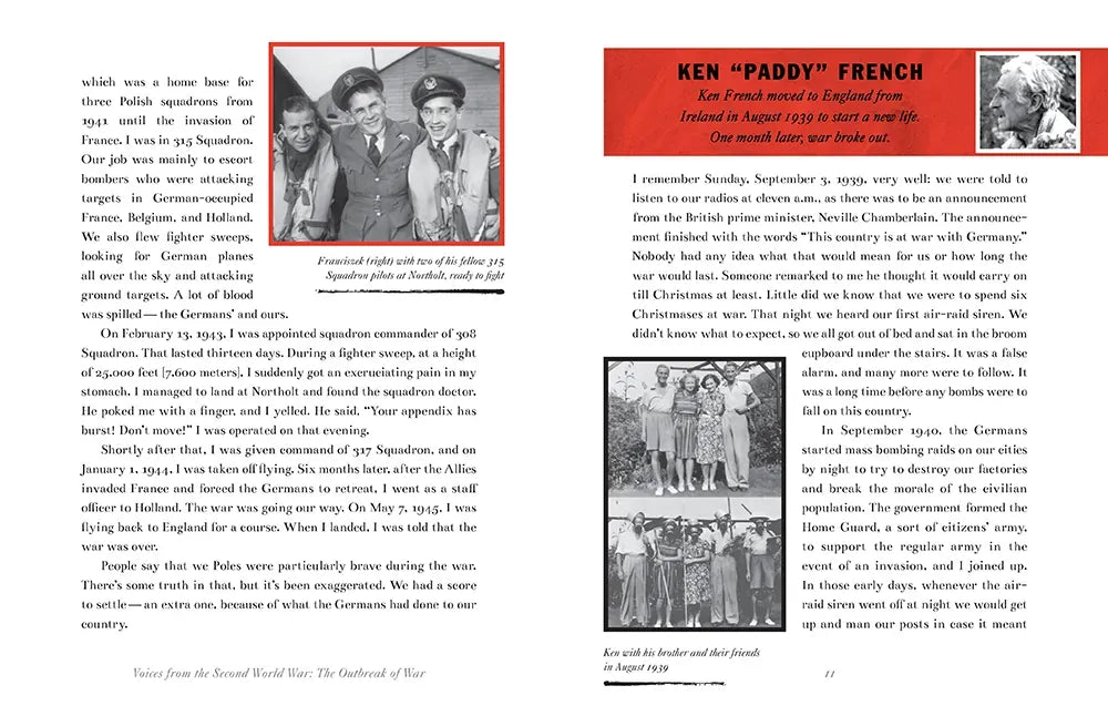 Voices from the Second World War US - Hardback