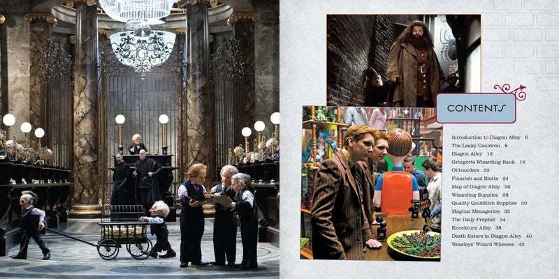 Harry Potter: Diagon Alley: A Movie Scrapbook US - Hardback